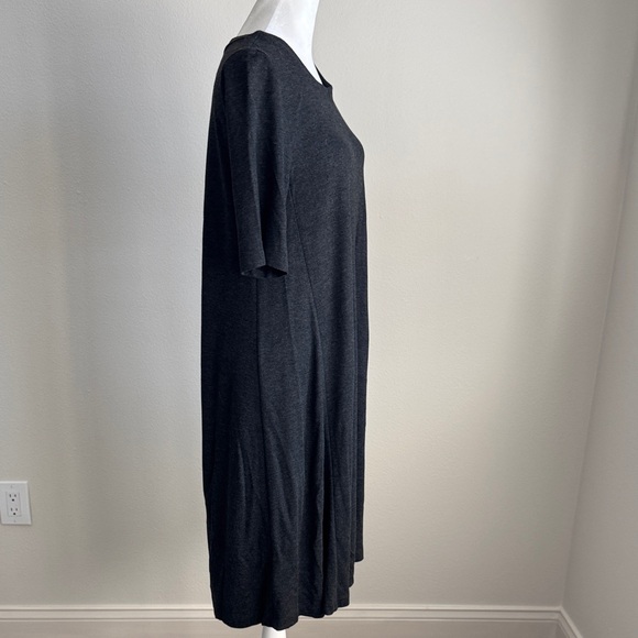 Black T shirt Women's Dress - Picture 6 of 9